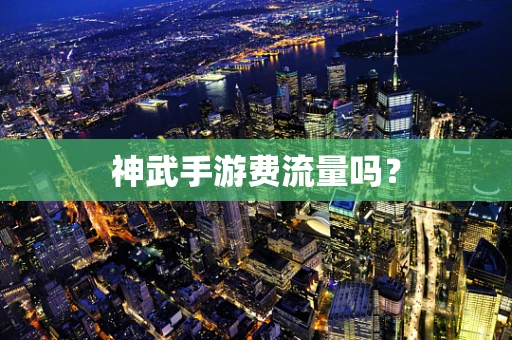 神武手游费流量吗？