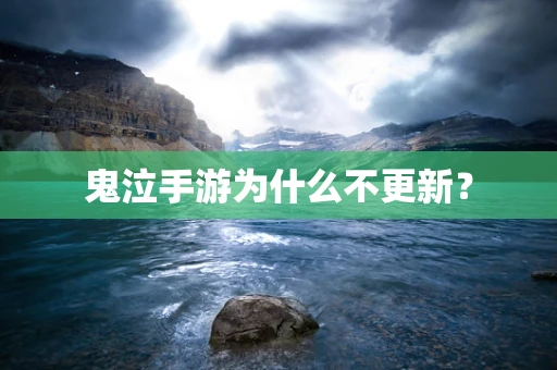 鬼泣手游为什么不更新？