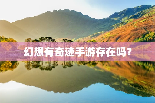 幻想有奇迹手游存在吗？