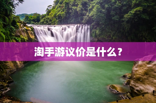 淘手游议价是什么？