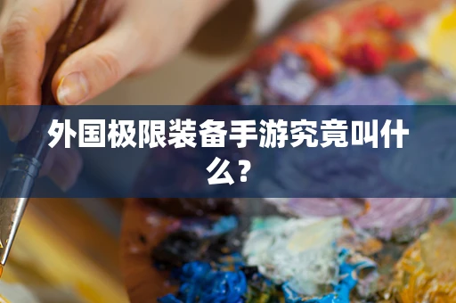 外国极限装备手游究竟叫什么？