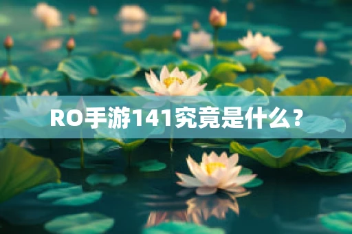 RO手游141究竟是什么？