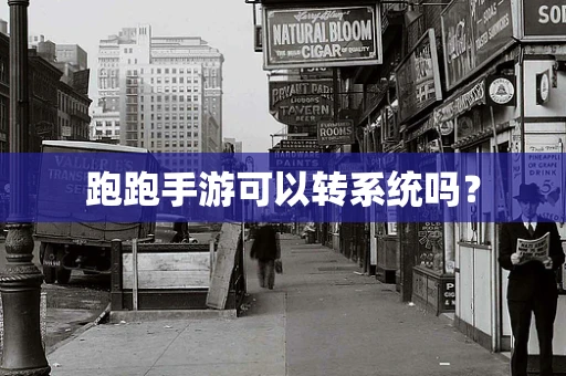 跑跑手游可以转系统吗？