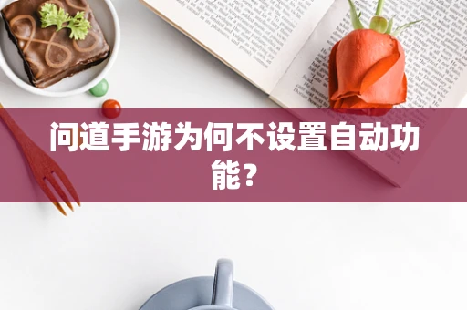 问道手游为何不设置自动功能？