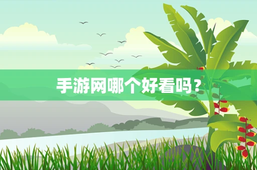 手游网哪个好看吗？