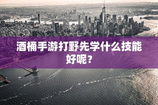 酒桶手游打野先学什么技能好呢？