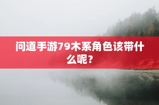 问道手游79木系角色该带什么呢？