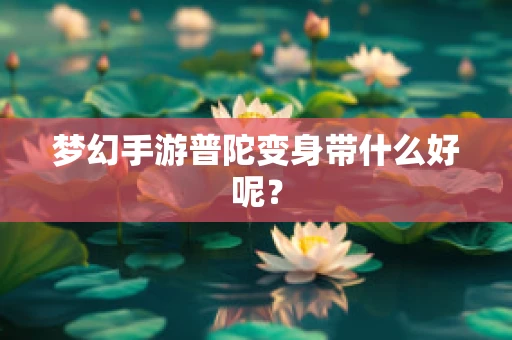 梦幻手游普陀变身带什么好呢？