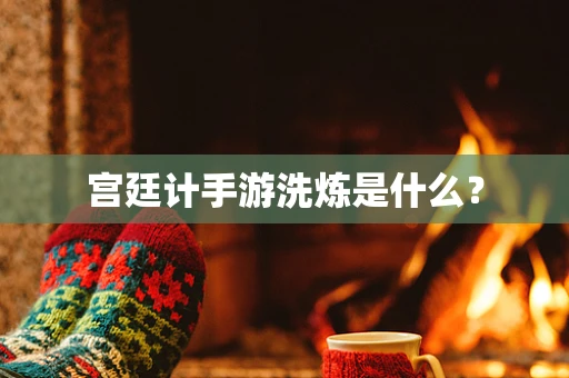 宫廷计手游洗炼是什么？