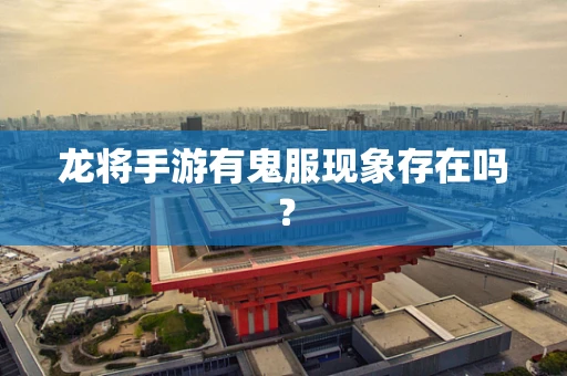 龙将手游有鬼服现象存在吗？