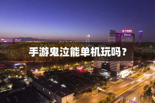 手游鬼泣能单机玩吗？