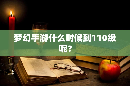 梦幻手游什么时候到110级呢？