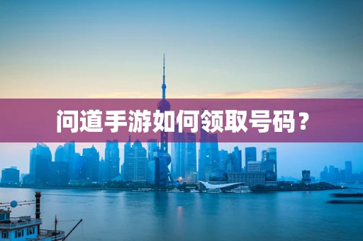 问道手游如何领取号码？