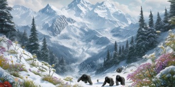 方舟手游雪山有猩猩吗？